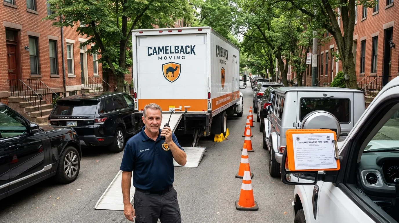 City street loading permit setup in Saint Bonaventure, NY